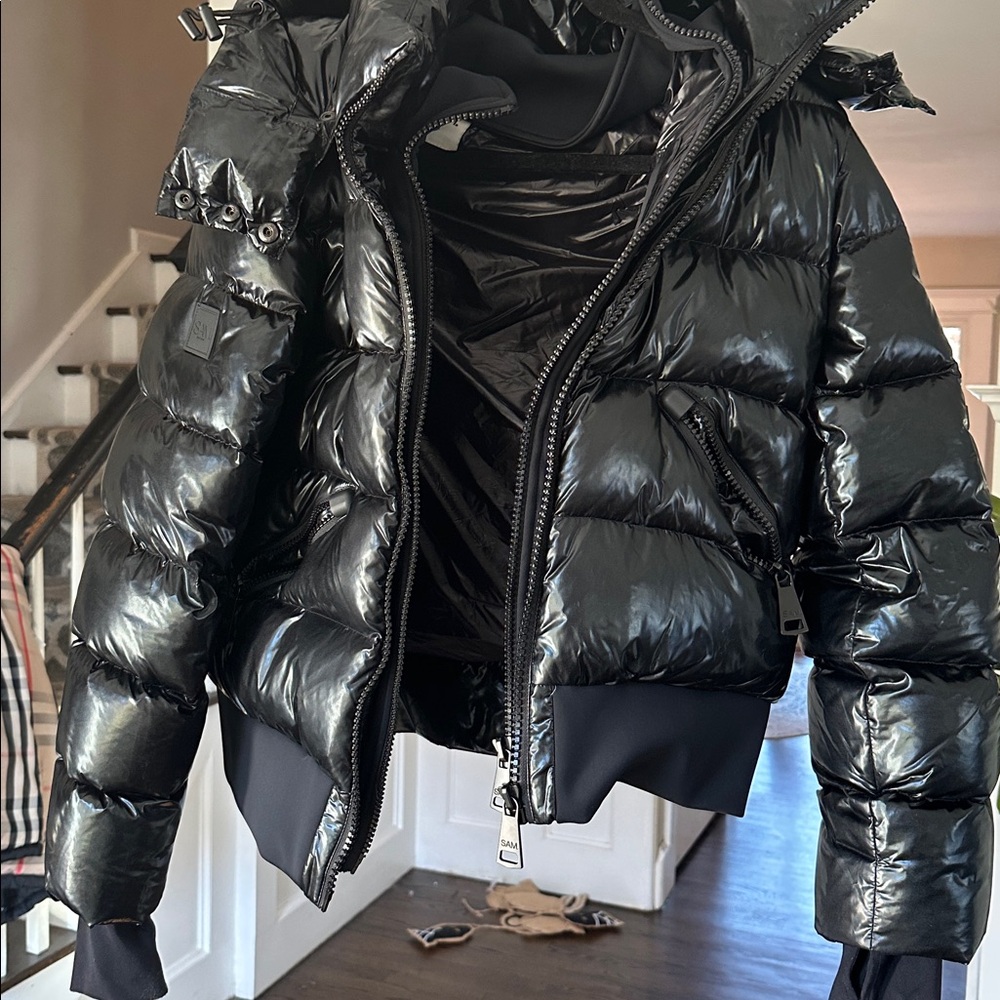 SAM. Black Puffer Jacket for Women Bungalow